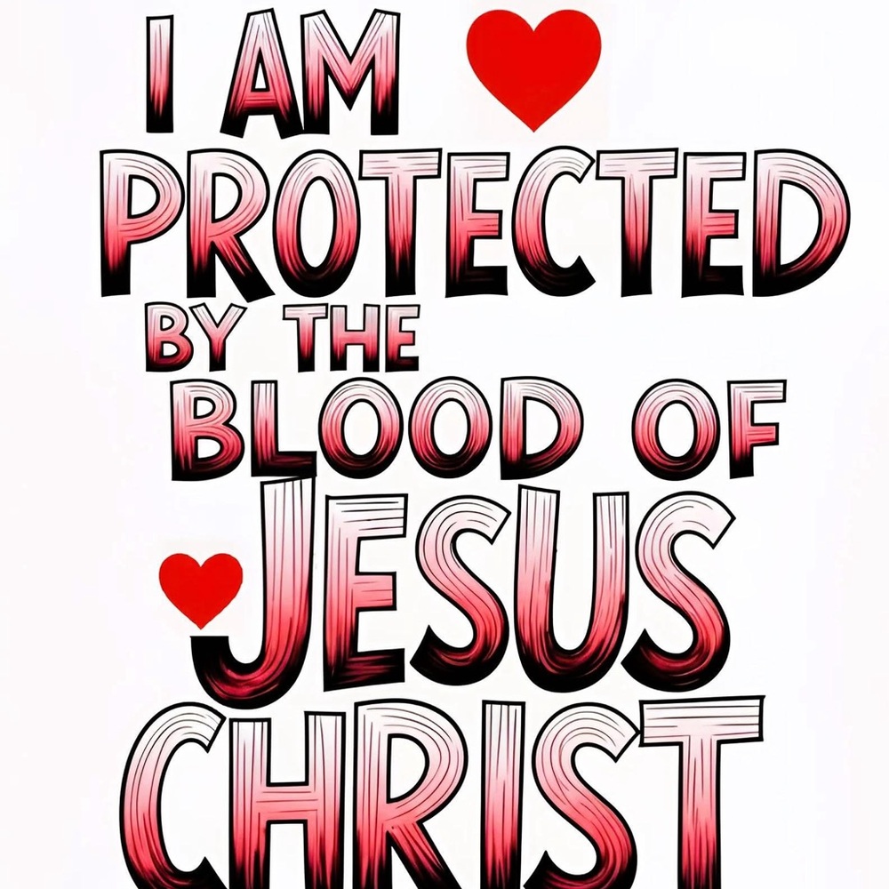 White T-Shirt with Red Heart and Bold Text